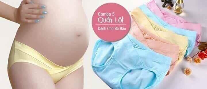 Quần lót bầu Spring cạp chéo túi zip đẹp