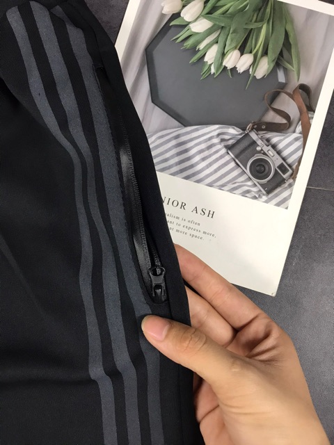 Quần Thể Thao Nam 3 Sọc Chìm - Quần Jorger Nam Thu Đông Co Giãn Ống Côn - Qtt01 - Xưởng may Trung Kiên | BigBuy360 - bigbuy360.vn