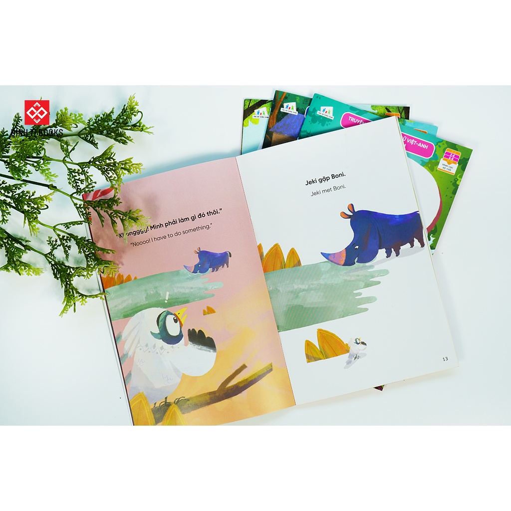 Sách - Truyện tranh song ngữ Việt-Anh dành cho trẻ em - Cùng học cư xử tốt