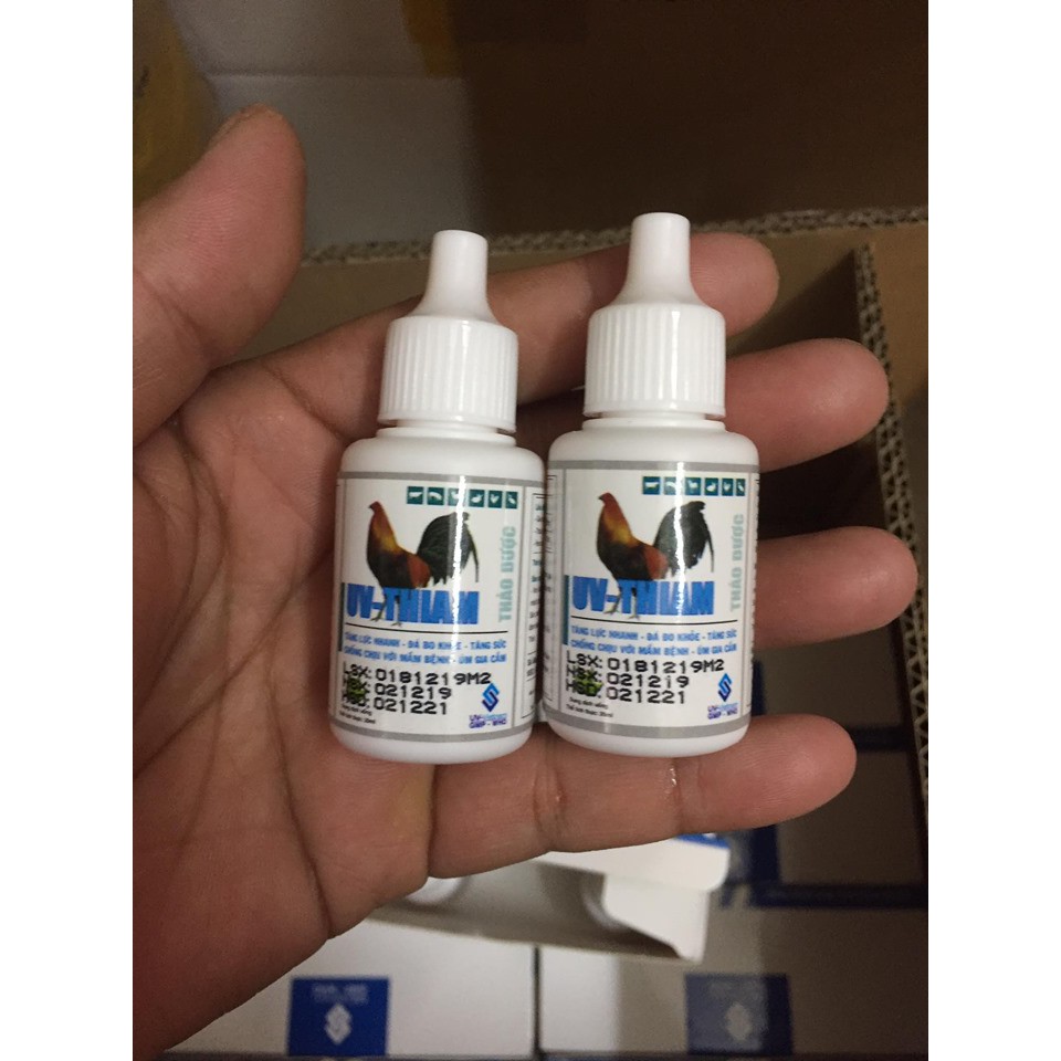 Combo 10 Chai UV - THIAM úm gà con - 10 lọ x 20ml