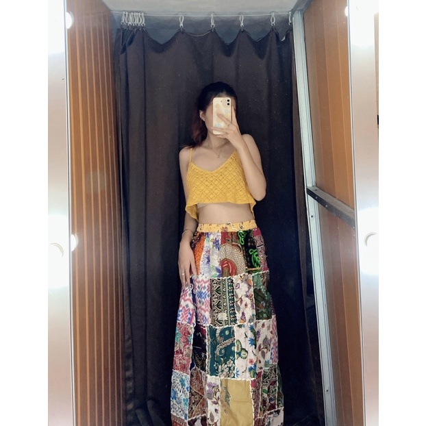 CHÂN VÁY CHÂP VÁ HANDMADE THÁI LAN