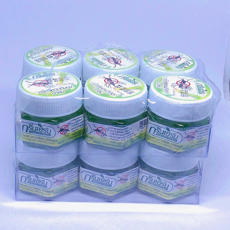 Dầu Cù Là Muỗi Sả Cintronella Thái Lan 20g - Hàng Chính Hãng Thơm Sả