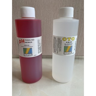 Thử nước bể bơi PH và Clo (Phenol và Oto )1 bộ 2 chai 250 ml
