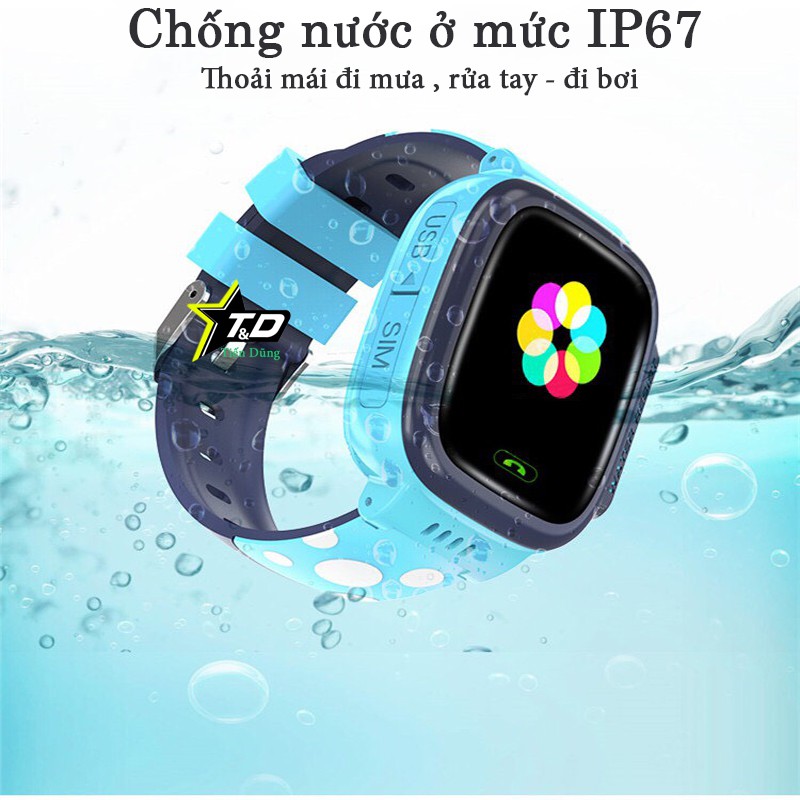 Đồng hồ thông mình định vị y92 trẻ em nghe gọi chụp ảnh - Đồng hồ y92 cảm ứng có camera hình ảnh HD