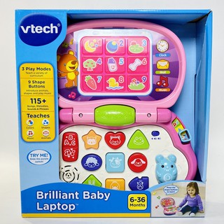 Đồ Chơi Trẻ Em Vtech - 80-191250 Baby's Laptop - Bảng Laptop (Hồng)