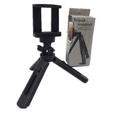 Gậy chụp ảnh, giá đỡ điện thoại, cây livestream, Tripod Support 3 chân ngắn để bàn TPS3009