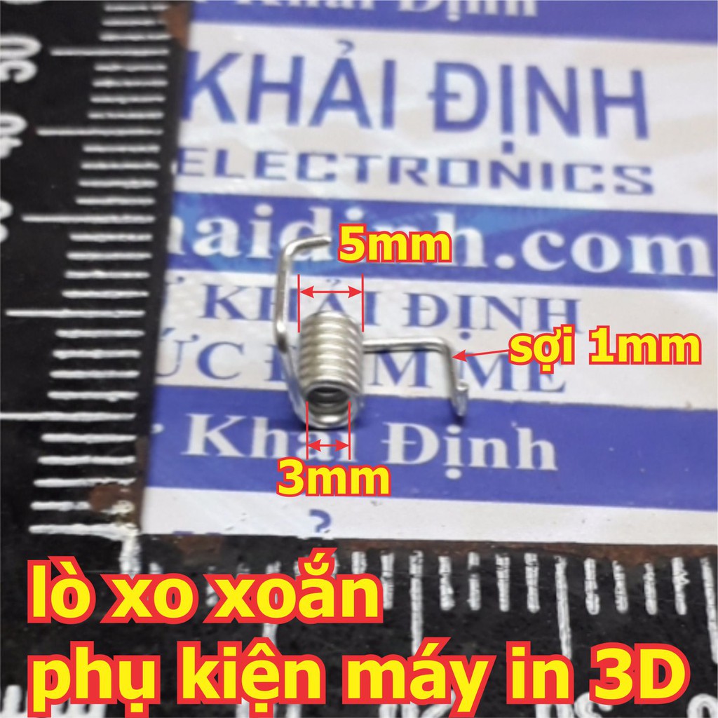 20 cái lò xo cực mạnh dạng xoắn phụ kiện máy in 3d kde5351