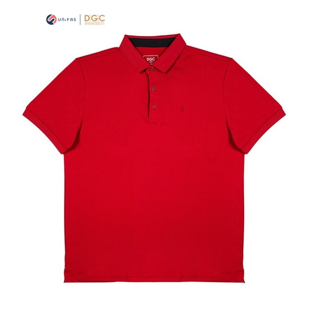 Áo polo nam DGCs ngắn tay cổ bẻ trơn màu trẻ trung, chất liệu vải thoáng mát thấm hút tốt SAPBA21M