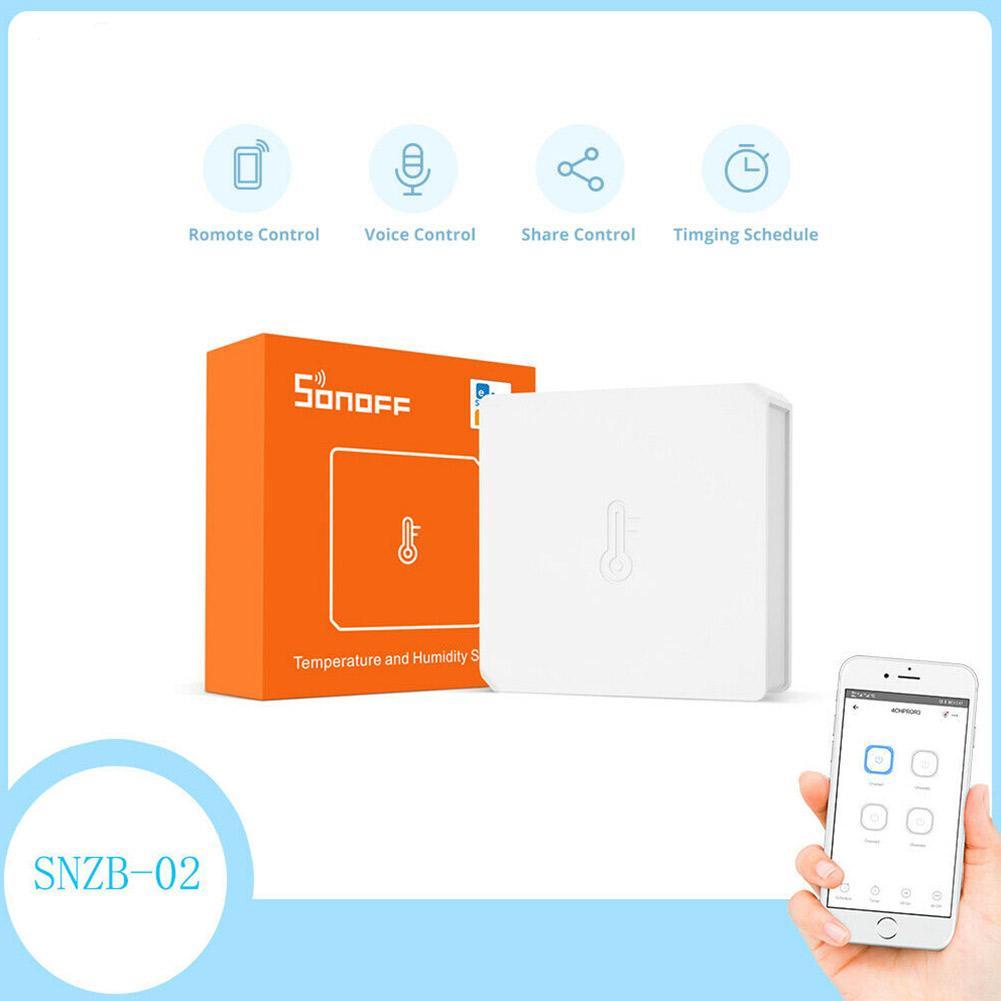 Thiết bị cảm biến nhiệt độ và độ ẩm SONOFF SNZB-02 Q2L1 R1U0 Smart eWeLink B5Z7 | BigBuy360 - bigbuy360.vn
