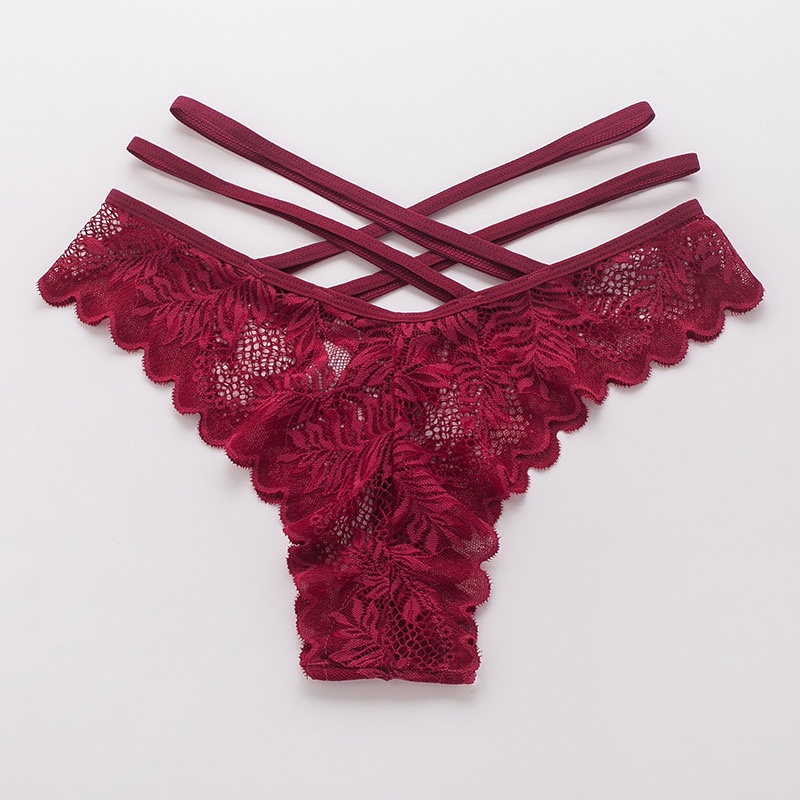 Quần Lót Ren Lọt Khe Vanvene Đan Dây Chéo Hông Mới Lạ Gợi Cảm Q523 | BigBuy360 - bigbuy360.vn