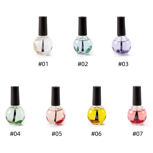 Dầu oil tháo móng úp .Dưỡng viền móng tay mềm da mùi thơm hoa 10ml