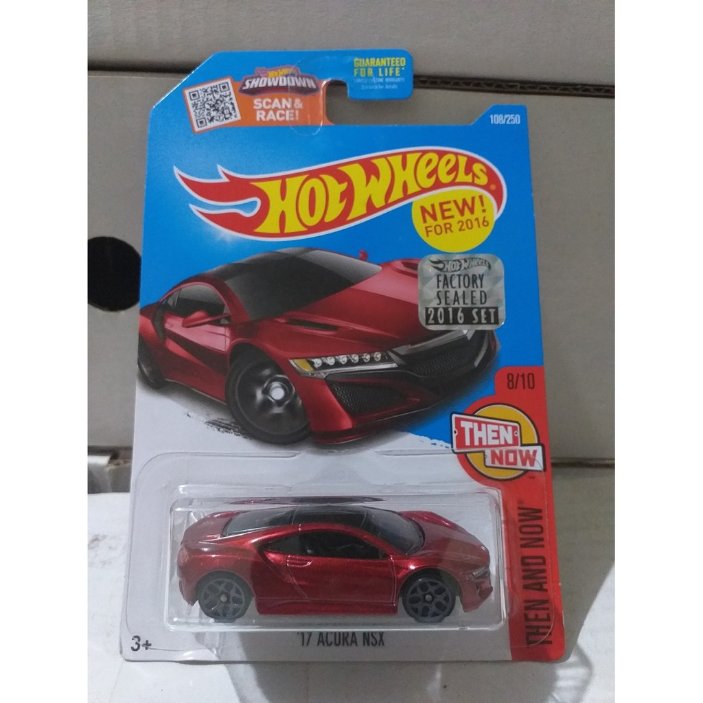 Hot Wheels Mô Hình Đồ Chơi Xe Hơi 2016 17 Acura Nsx Chất Lượng Cao