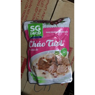 DATE MỚI - COMBO 4 GÓI CHÁO SG FOOD