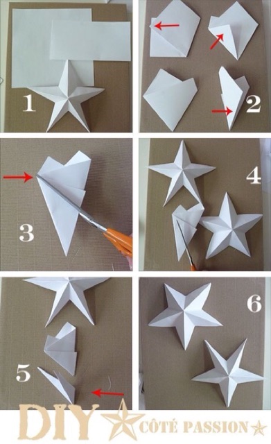100 tờ giấy gấp origami trang trí noel kèm hướng dẫn
