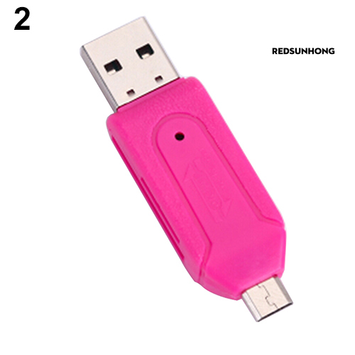 Đầu Đọc Thẻ Nhớ Usb Otg 2 Trong 1 Đa Năng | BigBuy360 - bigbuy360.vn