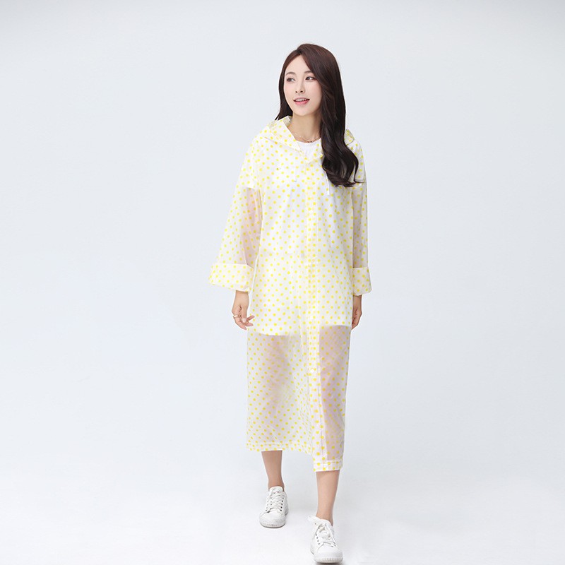 Áo mưa cầm tay nhựa EVA cho người lớn