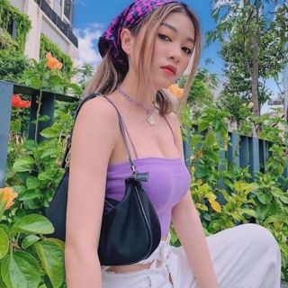 Áo 2 dây sợi bún vải porip đẹp