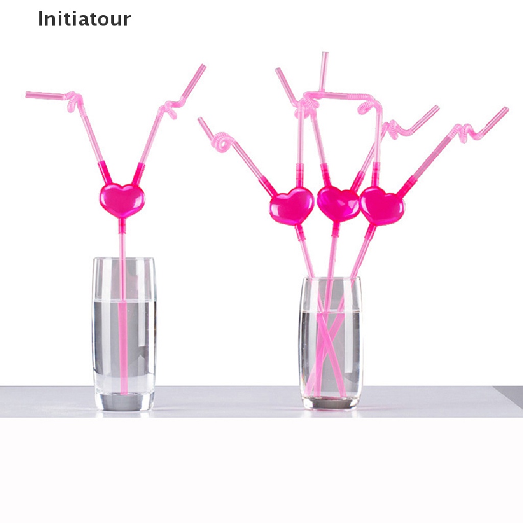 Ống Hút Hình Trái Tim Độc Đáo