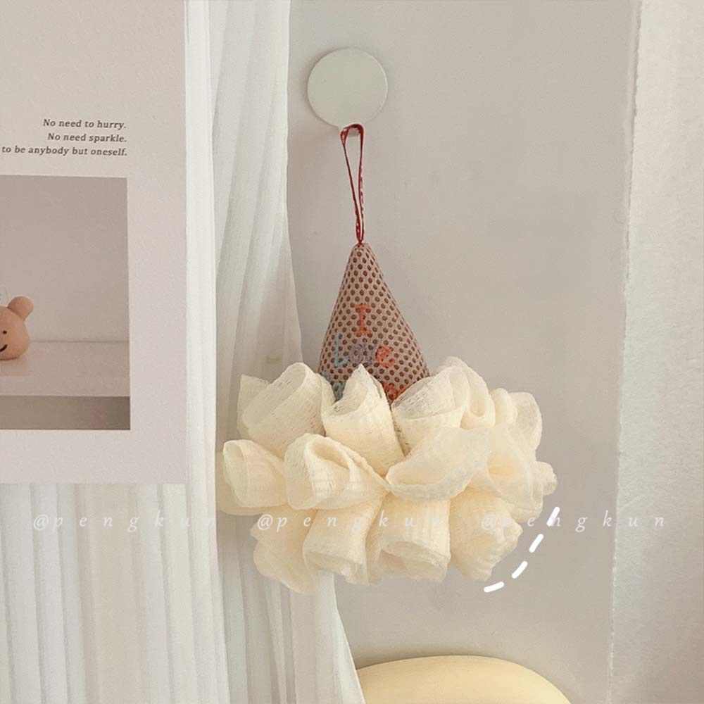 Bóng tắm thiết kế hình que kem đáng yêu