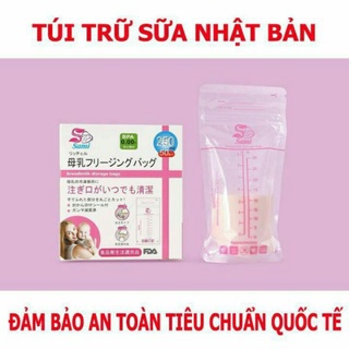 Hộp 50 túi trữ sữa sami nhật bản 250ml