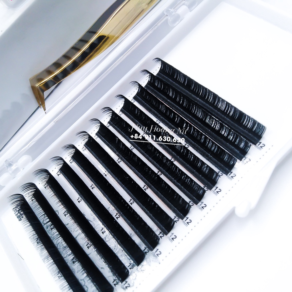 Mi Khay Độ Cong U Dày 0.05- 007- 0.10- 0.12- 0.15_Mi Khay Silk Hàn Dụng cụ nối mi_ Mi fan_Huy Hoàng Mi