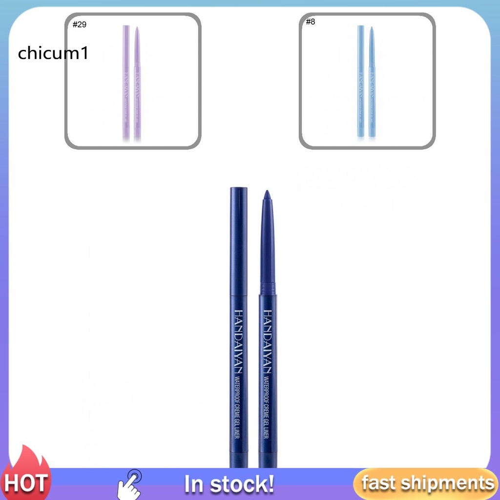 Bút kẻ mắt 20 màu sắc tùy chọn dễ lên màu tiện dụng
