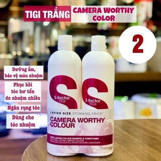 CẶP GỘI XẢ  TIGI ĐỎ- TRẮNG