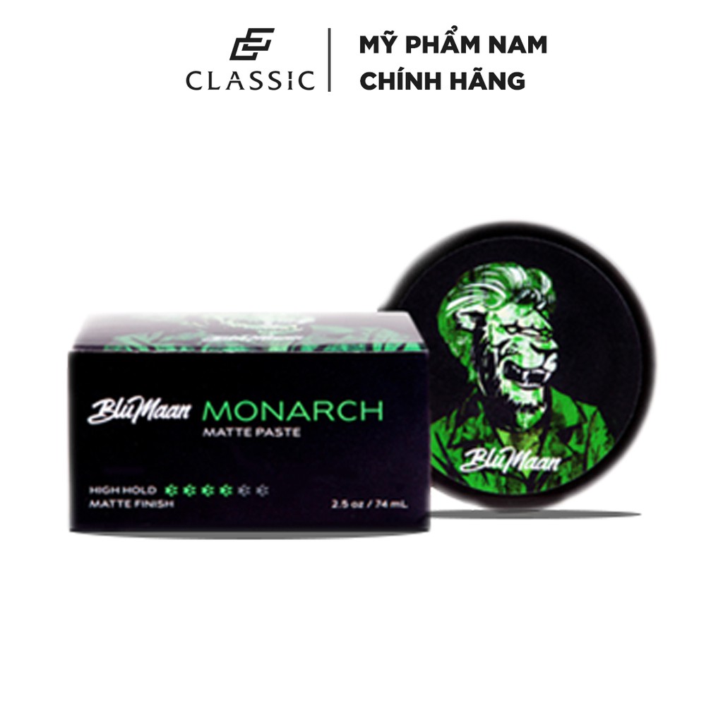 [HÀ NỘI] Sáp Vuốt Tóc Blumaan Monarch Matte Paste