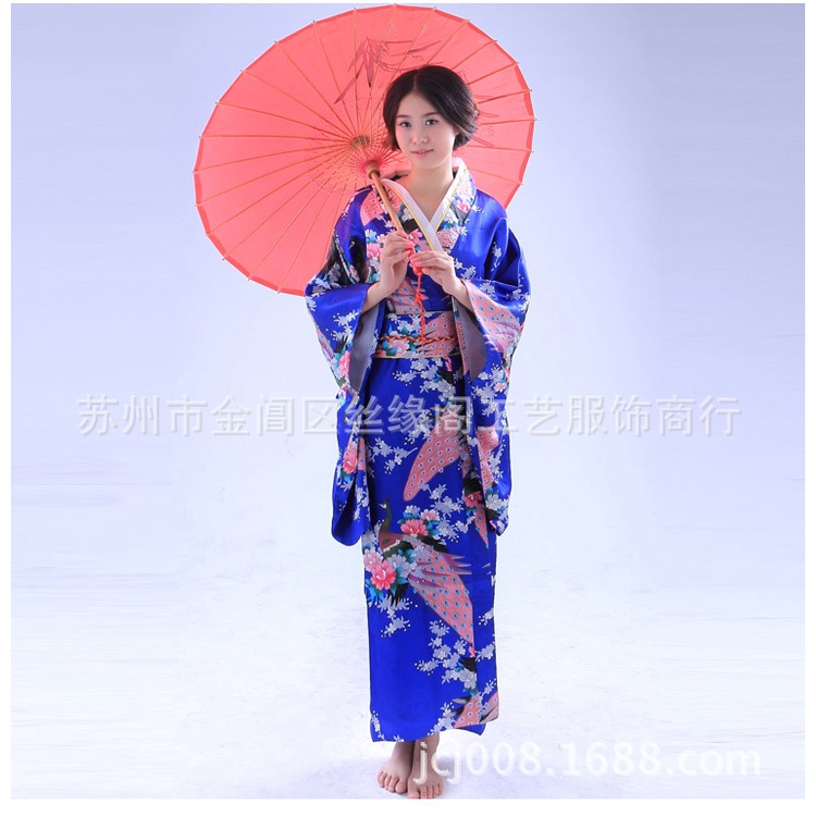 Trang Phục Kimono Truyền Thống Nhật Bản Hóa Trang Nhân Vật Yukata