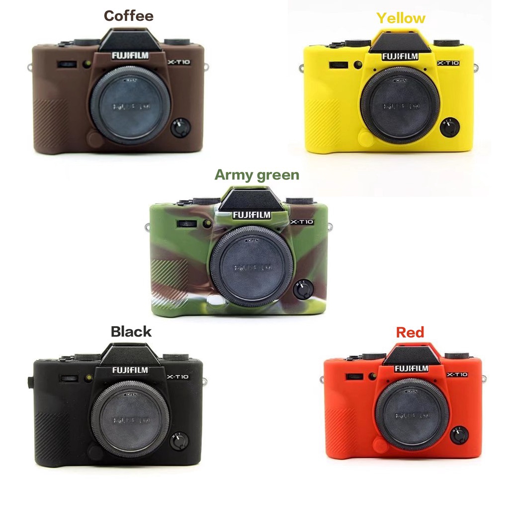 Vỏ silicone cao su mềm dành cho máy ảnh Fuji Fujifilm XT10 XT20 X-T10 X-T20