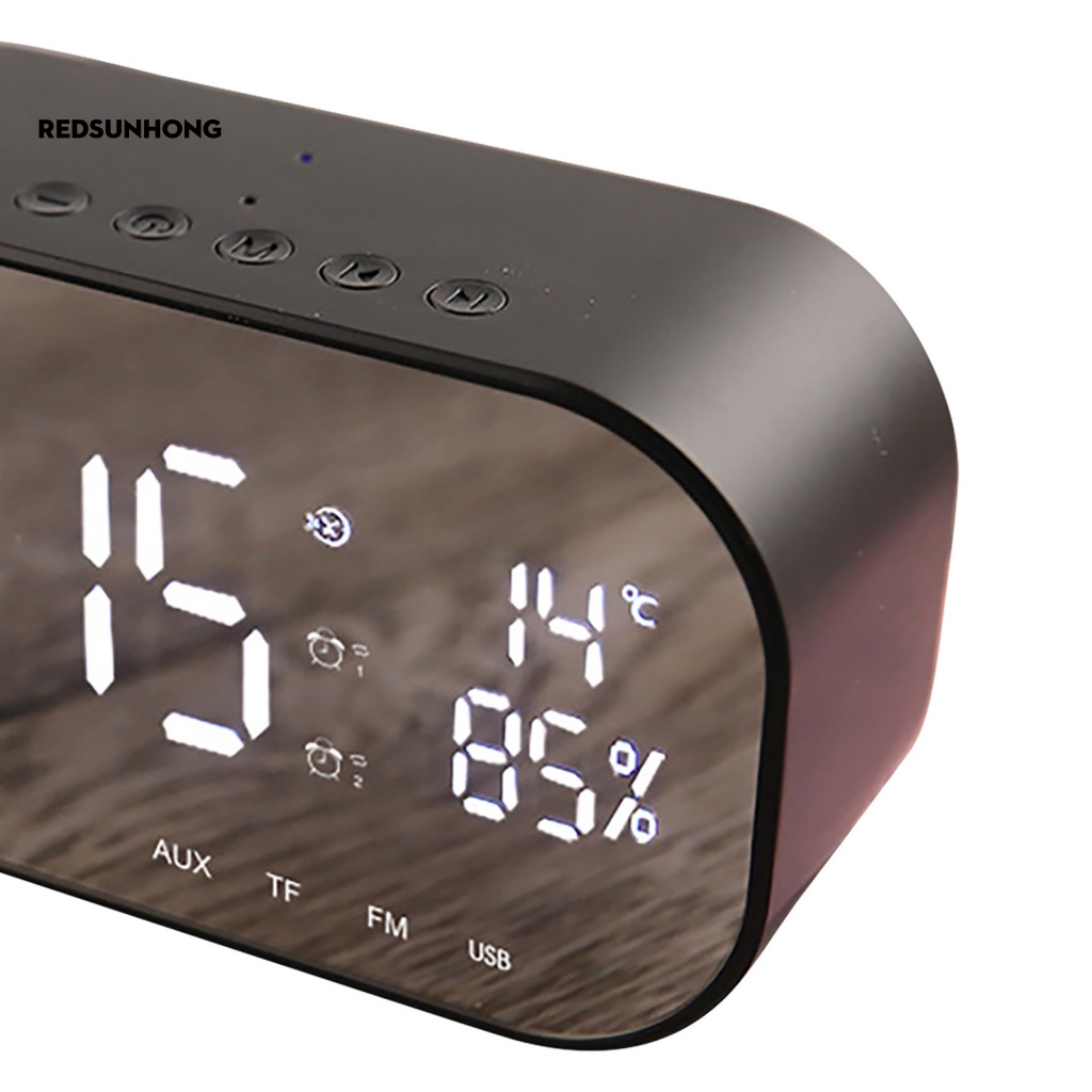 [RSH.z] Loa Kép Bluetooth 4.2 Thiết Kế Nhỏ Gọn Có Đèn LED Cho Nhà / Văn Phòng / Xe Hơi / Ngoài Trời