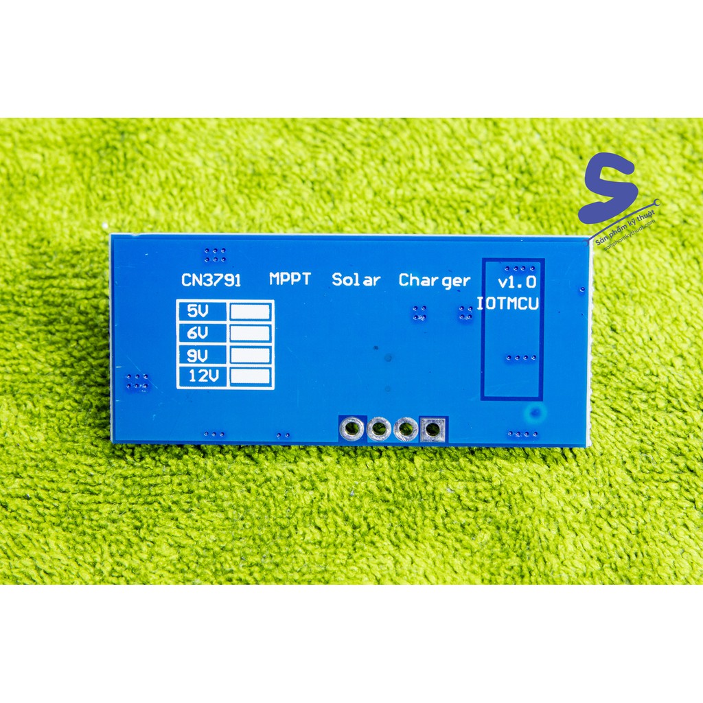 Mạch Sạc Pin Lithium Năng Lượng Mặt Trời 12V 2A MPPT CN3791