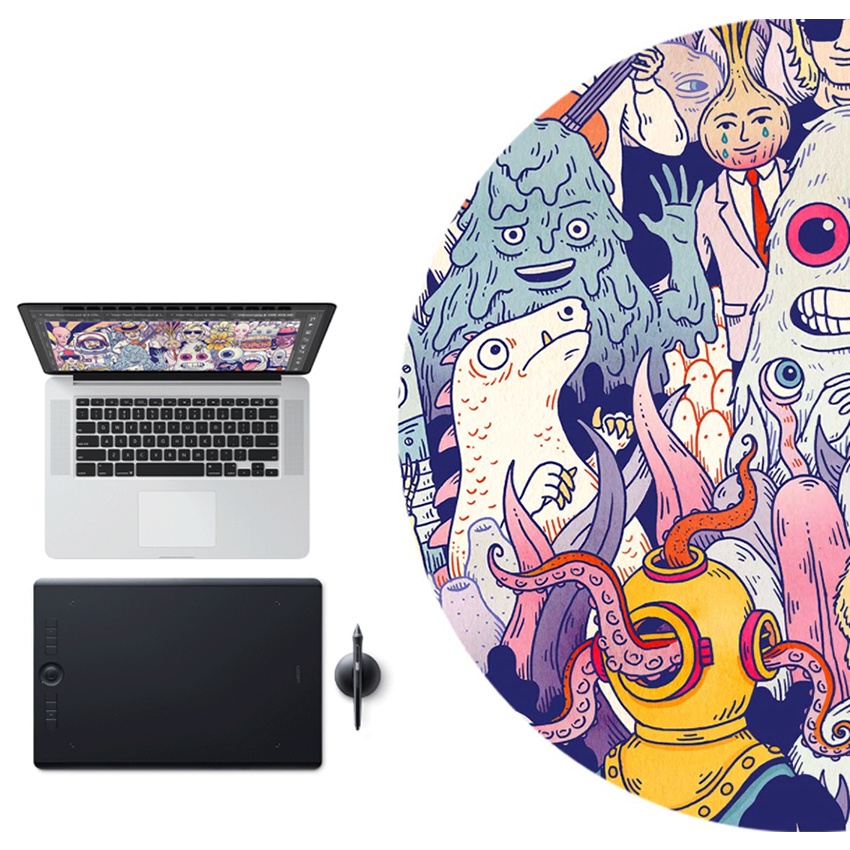 Bảng vẽ cảm ứng Wacom Intuos Pro medium