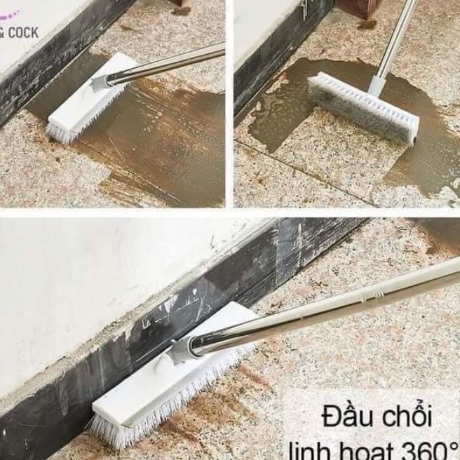 Chổi chà sàn siêu tiện lợi và đa năng 2 in1