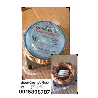 CUỘN DÂY QUẠT ĐIỆN B4-44/46 DÂY ĐỒNG 100%