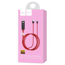 Cáp HDMI từ Iphone lên Tivi/máy chiếu 2m Hoco UA4 FullHD