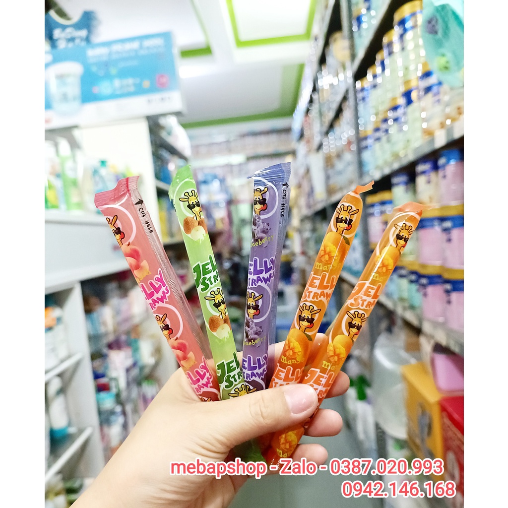 Thạch que trái cây Hàn Quốc 20 que/bịch