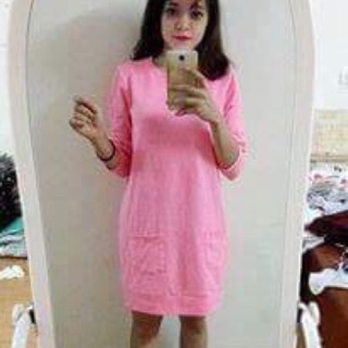 Xả 50k váy nỉ da cá trơn