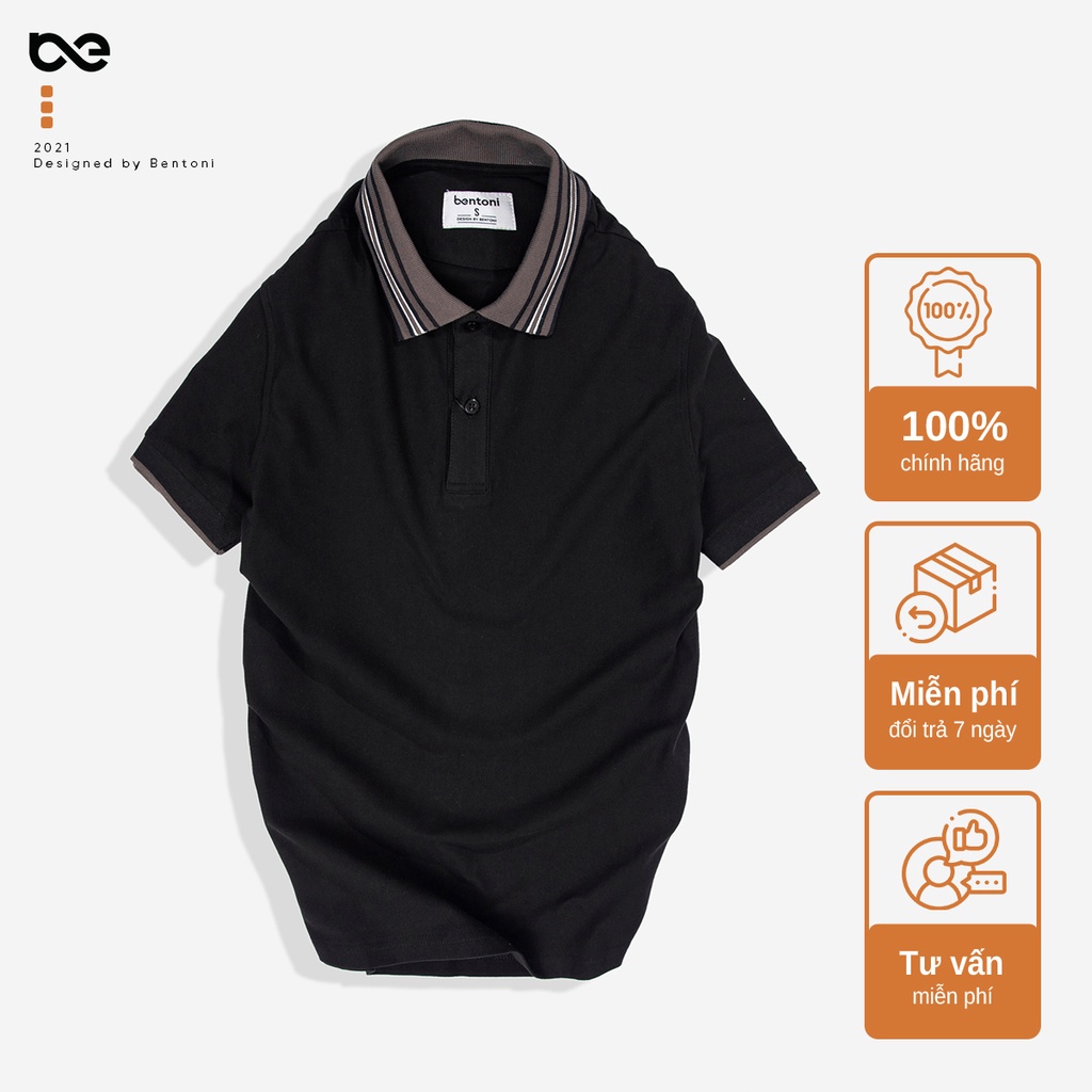 Áo Polo nam cổ bẻ Line Neck Polo 2.0 vải Cotton xuất xịn, chuẩn form, sang trọng, thanh lịch BENTONI