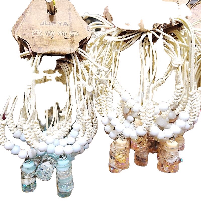 Sỉ 12 chiếc vòng tay trà sữa  95k