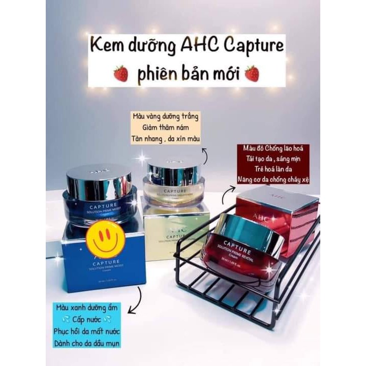 Kem Dưỡng AHC Capture Solution Max Cream 50ml