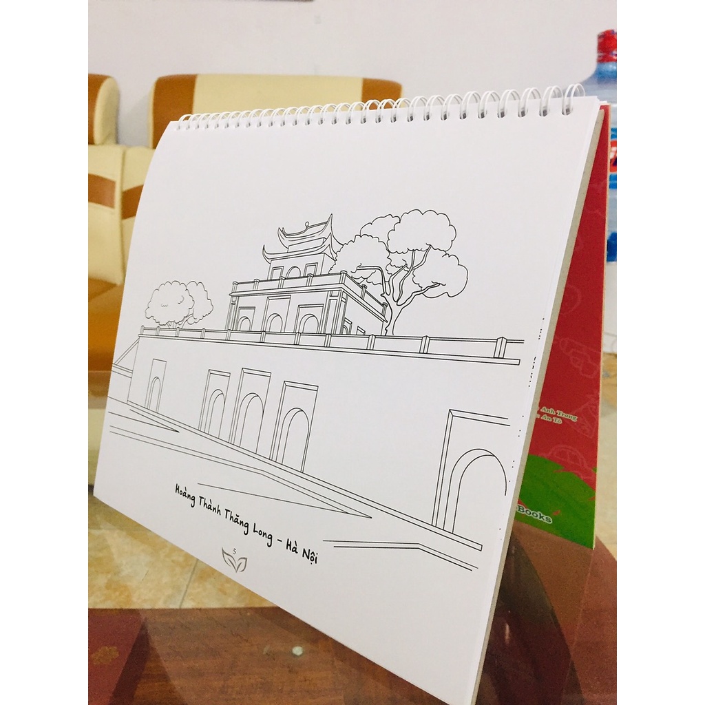 Sách Tô Màu - Khám Phá Phong Cảnh Việt Nam (Tặng kèm hộp bút tô màu)