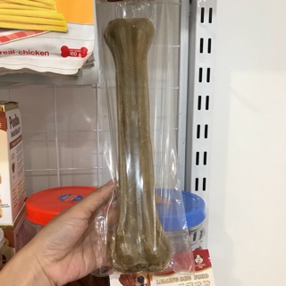 Xương Canxi da bò cho chó gặm làm sạch răng.