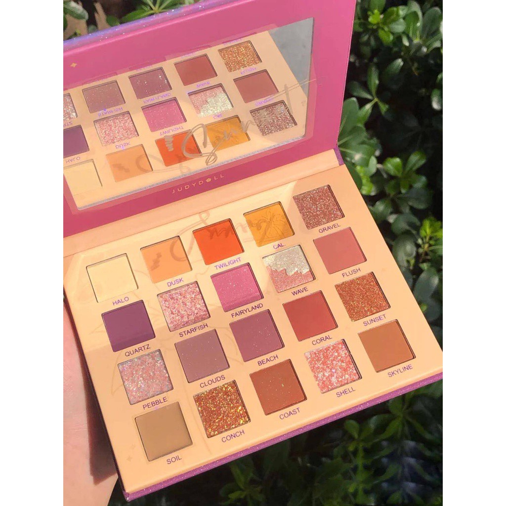 [Hàng mới về] Bảng Phấn Mắt 20 Màu Mờ Ánh Nhũ Trang Điểm Chống Nước Lâu Phai Màu Sắc Thời Trang | BigBuy360 - bigbuy360.vn
