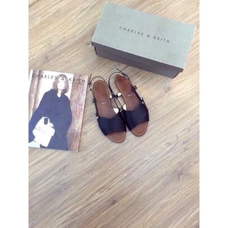 Giày sandal quai chéo da 091