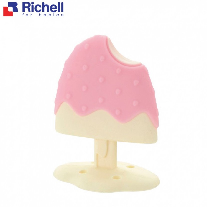 [Mã FMCGMALL - 8% đơn 250K] Gặm nướu Silicone Richell có hộp