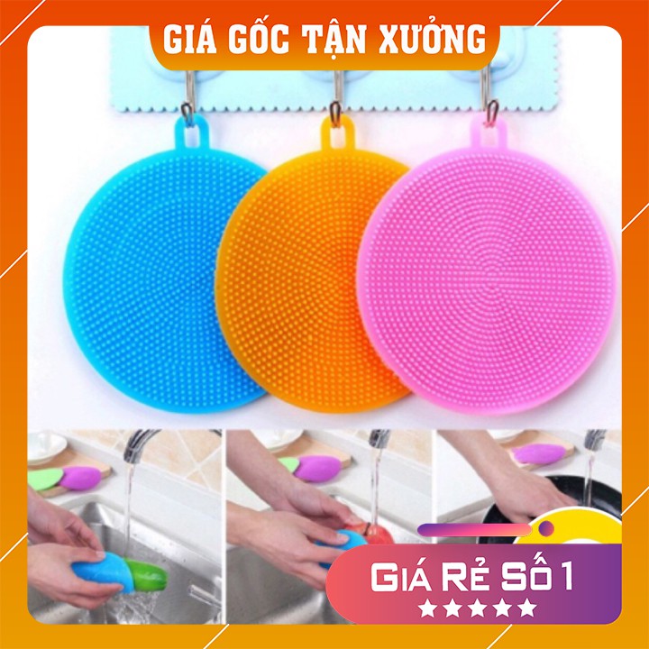 Miếng rửa bát 💞FREESHIP💞 Miếng rửa bát silicon thông minh hàn quốc - dụng cụ nhà bếp