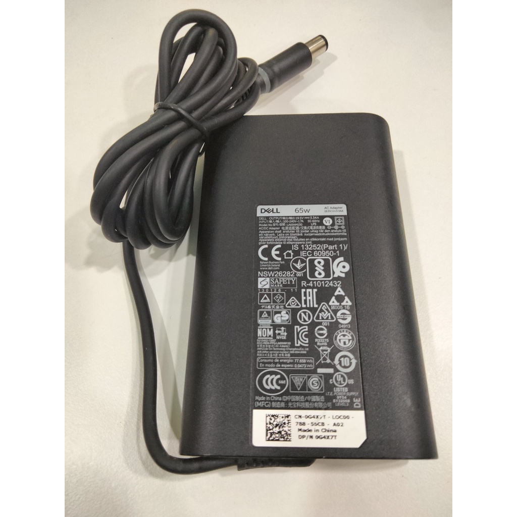 SẠC DELL 65W OVAL KIM TO  19.5V - 3.34A