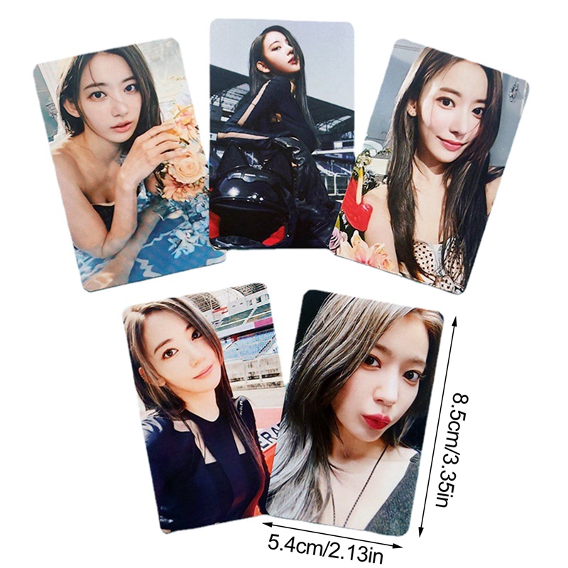 Set 5 Tấm Thẻ Ảnh Lomo Hình Các Thành Viên Nhóm Nhạc Kpop LE Sseram