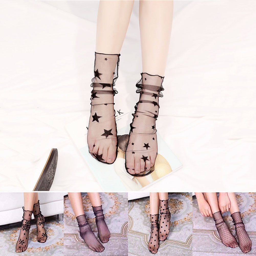 Tất chân ren siêu mỏng đàn hồi quyến rũ cho nữ